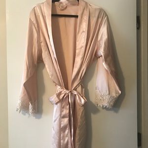 Silk Robe Pink
